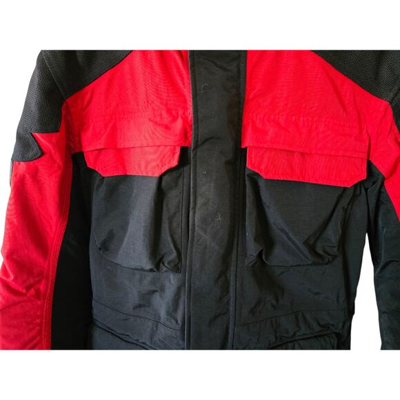 First Gear Motorcycle Hypertex Jacket Removable Lining Zip Up Size M - Picture 11 of 15